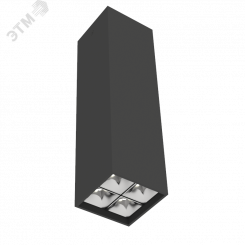 Светильник светодиодный ДПО-14Вт 3000К DL-Box Reflect Multi DALI 24 град. черный Светильник светодиодный ДПО-14Вт 3000К DL-Box Reflect Multi DALI 24 град. черный