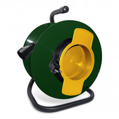 Удлинитель на катушке ТМ Союз с 1 выносной розеткой 2200 Вт с заземлением 20м Удлинитель на катушке ТМ Союз с 1 выносной розеткой 2200 Вт с заземлением 20м