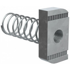 Гайка канальная с удлиненной пружиной М10х40 Гайка канальная с удлиненной пружиной М10х40