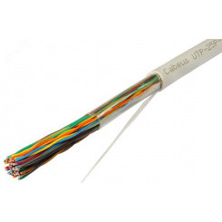 Витая пара U/UTP Cat 3 25 пар 24 AWG solid PVC нг(А)-LS