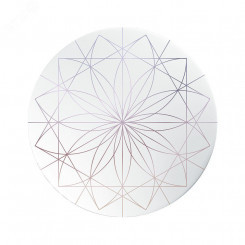 Светильник светодиодный ДБО-18w 6500К 1380м IP20 матовый рисунок с декоративным узором Астра Светильник светодиодный ДБО-18w 6500К 1380м IP20 матовый рисунок с декоративным узором Астра