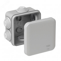 Коробка 70x70x40 с 6 вводами IP55 Коробка 70x70x40 с 6 вводами IP55