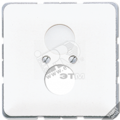 Крышка для 2-х гнезд  черная