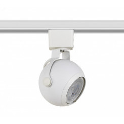 Трековый светильник однофазный TR35-GU10 WH MR16 белый под лампу Трековый светильник однофазный TR35-GU10 WH MR16 белый под лампу
