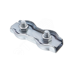 Соединитель (зажим) для троса двойной (Duplex) 3мм