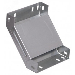 Поворот на 90град. вертикальный внутренний 50х200 горячеоцинкованный