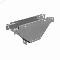 Т-отвод вертикальный 50х400 мм вниз c разворотом трассы на 90 гр. ПЛЮС