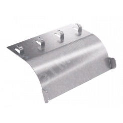 Ограничитель радиуса изгиба кабеля L = 150 мм металлический Ограничитель радиуса изгиба кабеля L = 150 мм металлический