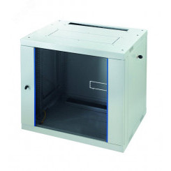 Шкаф Racknet S3000 42U 600х600, передняя дверь перфорированная одностворчатая, задняя дверь перфорированная одностворчатая, черный