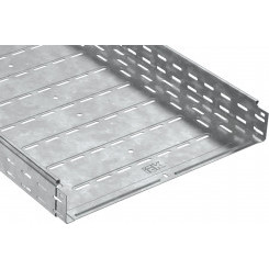 Лоток перфорированный 80х500х3000мм горячеоцинкованный