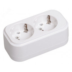 Колодка K02 2 места 2P+PE 16A CLASSIC Колодка K02 2 места 2P+PE 16A CLASSIC