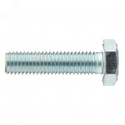 Болт DIN933 М16х60 шестигранная голова полная резьба оцинкованный (25кг / 218шт)