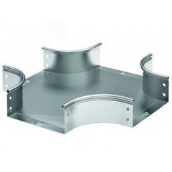 Ответвитель DPX крестообразный 200х100 в комплекте с крепежными элементами и соединительными пластинами Ответвитель DPX крестообразный 200х100 в комплекте с крепежными элементами и соединительными пластинами