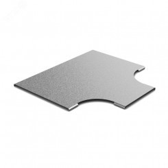 Крышка к переходу Т-образному плавному 100х300, толщина 0,7 мм, Сендзимир цинк