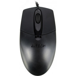 Мышь проводная OP-720, оптическая, USB, 1200dpi, 3 кнопки, черный