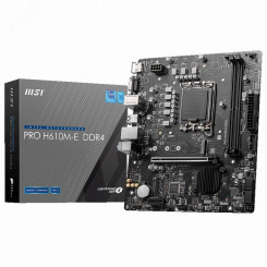 Материнская плата PRO H610M-E DDR4, Intel H610, Micro ATX Материнская плата PRO H610M-E DDR4, Intel H610, Micro ATX