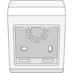 Коробка установочная под GEWISS SYSTEM 2 мод. PDG DKC 10023 Коробка установочная под GEWISS SYSTEM 2 мод. PDG DKC 10023