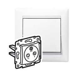 Розетка телевизионная оконечная TV/FM/SAT СП Valena 10дБ механизм бел. (DIY-упак.) Leg 694277 Розетка телевизионная оконечная TV/FM/SAT СП Valena 10дБ механизм бел. (DIY-упак.) Leg 694277