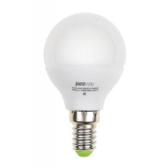 Лампа светодиодная PLED-ECO 5Вт G45 шар матовая 3000К тепл. бел. E14 400лм 230В 50Гц JazzWay 1036896A