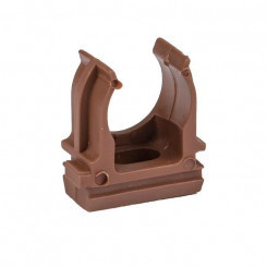 Держатель для труб (клипса) d25мм темн. дерево (уп.10шт) Plast EKF derj-z-25d Держатель для труб (клипса) d25мм темн. дерево (уп.10шт) Plast EKF derj-z-25d