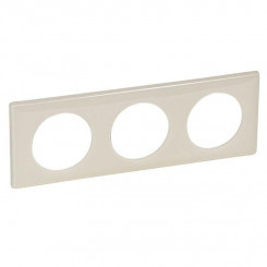 Рамка 3-м Celiane сл. кость глянец Leg 066623