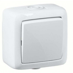 Выключатель 1-кл. ОП Альфа 10А IP44 250В без индикации бел. HEGEL ВА10-211 Выключатель 1-кл. ОП Альфа 10А IP44 250В без индикации бел. HEGEL ВА10-211