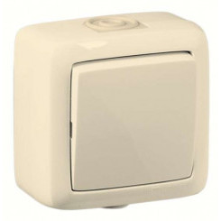 Выключатель 1-кл. ОП Альфа 10А IP44 250В без индикации сл. кость HEGEL ВА10-211-01 Выключатель 1-кл. ОП Альфа 10А IP44 250В без индикации сл. кость HEGEL ВА10-211-01