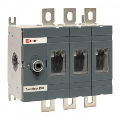 Рубильник 3п 250А без рукоятки управления TwinBlock PROxima EKF tb-s-250-3p Рубильник 3п 250А без рукоятки управления TwinBlock PROxima EKF tb-s-250-3p