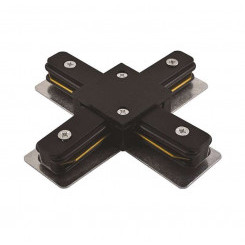 Коннектор X-образный PTR CX-BL накладной/подвесной шинопровод черн. Pro JazzWay 5010871