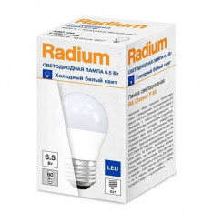 Лампа светодиодная RA Classic P60 6.5W/840 6.5Вт шар матовая 4000К нейтр. бел. E14 550лм 220-240В FS1 RADIUM 4008597191800