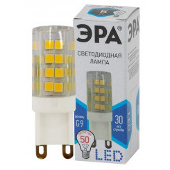Лампа светодиодная JCD-5w-220V-corn ceramics-840-G9 400лм Эра Б0027864 Лампа светодиодная JCD-5w-220V-corn ceramics-840-G9 400лм Эра Б0027864