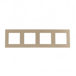 Рамка 4-м Simon24 шампань 2400640-034