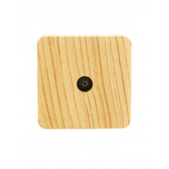 Розетка телевизионная оконечная TV 1-м ОП Viola беленый дуб LEZARD 751-5200-130