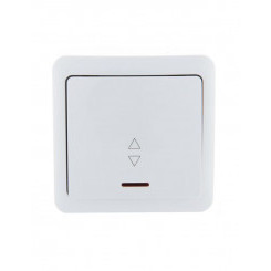 Переключатель проходной 1-кл. 1п ОП Viola 10А IP20 с подсветкой бел. LEZARD 751-0200-114 Переключатель проходной 1-кл. 1п ОП Viola 10А IP20 с подсветкой бел. LEZARD 751-0200-114