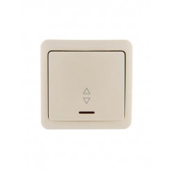 Переключатель проходной 1-кл. 1п ОП Viola 10А IP20 с подсветкой крем. LEZARD 751-0300-114 Переключатель проходной 1-кл. 1п ОП Viola 10А IP20 с подсветкой крем. LEZARD 751-0300-114