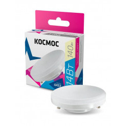 Лампа светодиодная 14Вт GX53 3000К 220В Космос Lksm_LED14wGX5330C Лампа светодиодная 14Вт GX53 3000К 220В Космос Lksm_LED14wGX5330C