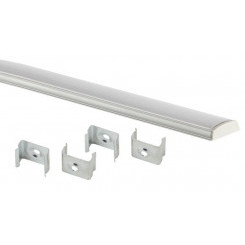 Комплект с гибким накладным анодир. профилем CAB291 15х6.5мм 2м 1506G Эра Б0041245