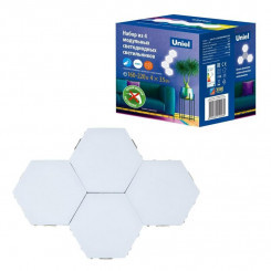 Светильник светодиодный модульный ULM-H77-3.5W/4000K WHITE SET4 в составе набора из 4шт сенсорный бел. свет 4000К БП (в/к) 400лм Uniel UL-00008635 Светильник светодиодный модульный ULM-H77-3.5W/4000K WHITE SET4 в составе набора из 4шт сенсорный бел. свет 4000К БП (в/к) 400лм Uniel UL-00008635