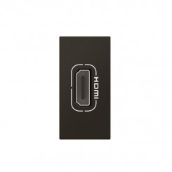 Розетка 1мод. HDMI Mosaic со шнуром черн. Leg 079478L