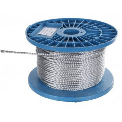 Трос стальной DIN 3055 4мм (уп.200м) Промрукав PR08.3825 Трос стальной DIN 3055 4мм (уп.200м) Промрукав PR08.3825