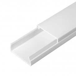 Кабель-канал 40х16 L2000 с двойным замком бел. Промрукав PR.0325206 Кабель-канал 40х16 L2000 с двойным замком бел. Промрукав PR.0325206