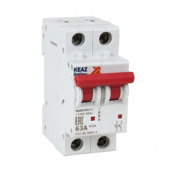 Выключатель нагрузки модульный 2п 32А OptiDin BM63P УХЛ3 КЭАЗ 332880 Выключатель нагрузки модульный 2п 32А OptiDin BM63P УХЛ3 КЭАЗ 332880