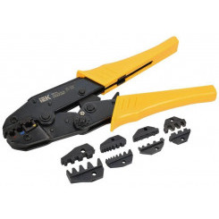 Набор клещи обжимные КО-01+5 сменных матриц ARMA2L 3 IEK A2L3-NK11-05-01 Набор клещи обжимные КО-01+5 сменных матриц ARMA2L 3 IEK A2L3-NK11-05-01