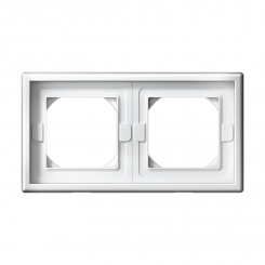 Рамка 2-м ArtGallery IP44 бел. SE GAL440102
