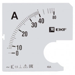 Шкала сменная для A961 40/5А-1.5 PROxima EKF s-a961-40