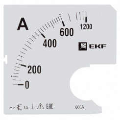 Шкала сменная для A961 600/5А-1.5 PROxima EKF s-a961-600