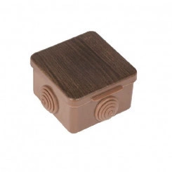 Коробка распаячная КМР-030-036 пылевлагозащ. 65х65х50 4 мембранных ввода темн. дерево PROxima EKF plc-kmr2-030-036-t Коробка распаячная КМР-030-036 пылевлагозащ. 65х65х50 4 мембранных ввода темн. дерево PROxima EKF plc-kmr2-030-036-t