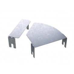 Крышка для угла горизонтального изменяемого 0-45град. осн.100 2мм CPO DKC SKVH100