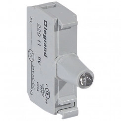 Блок подсветки для индикаторных кнопок 24В, под винт, цвет красный Блок подсветки для индикаторных кнопок 24В, под винт, цвет красный