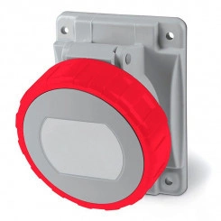 Розетка скрыт. уст. 16А 400В 3P+E с наклоном IP67 DKC DIS4181666 Розетка скрыт. уст. 16А 400В 3P+E с наклоном IP67 DKC DIS4181666